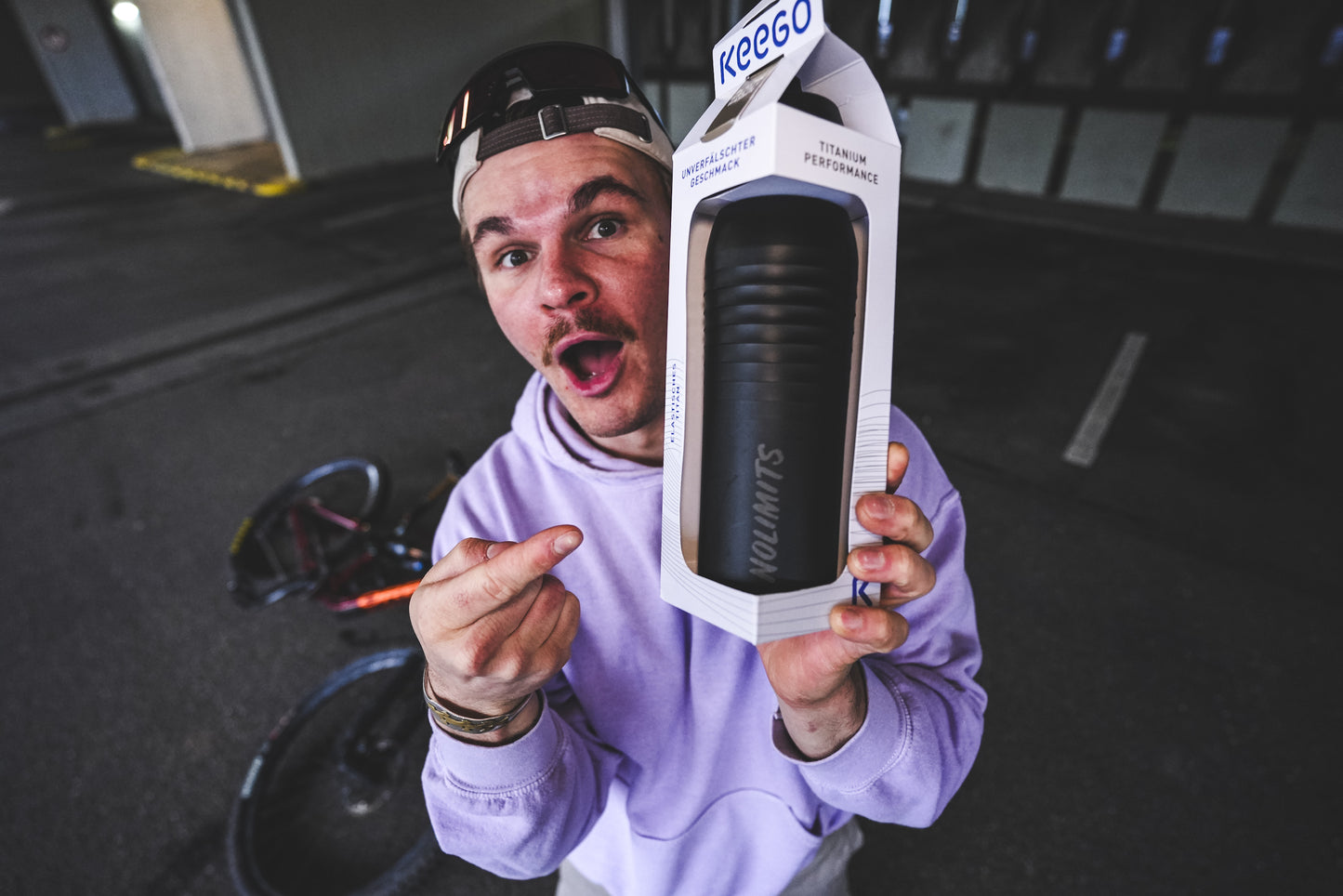 NOLIMITS x KEEGO Trinkflasche