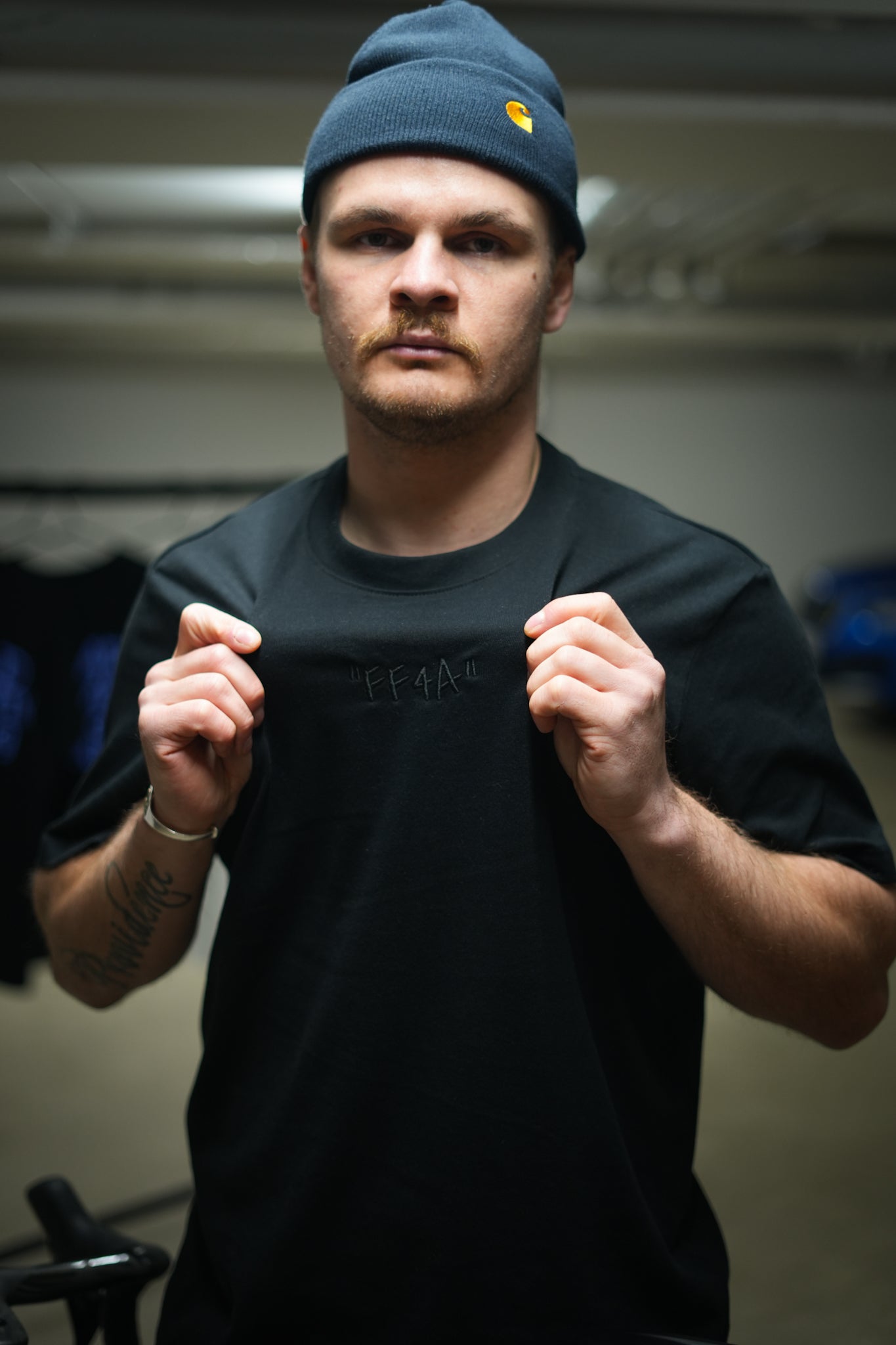 "Go Hard!" Lifestyle Shirt Black