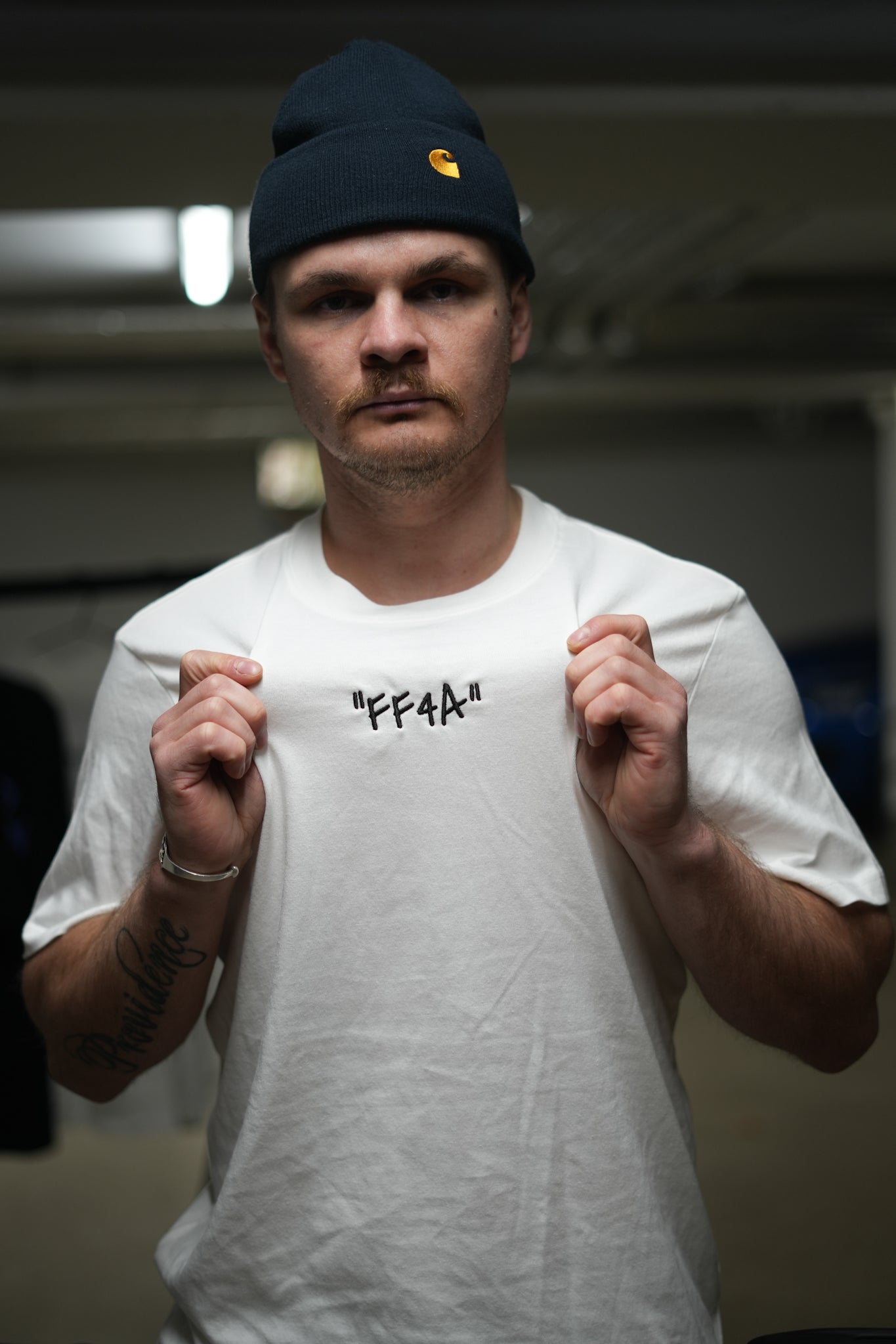 "Go Hard!" Lifestyle Shirt OffWhite