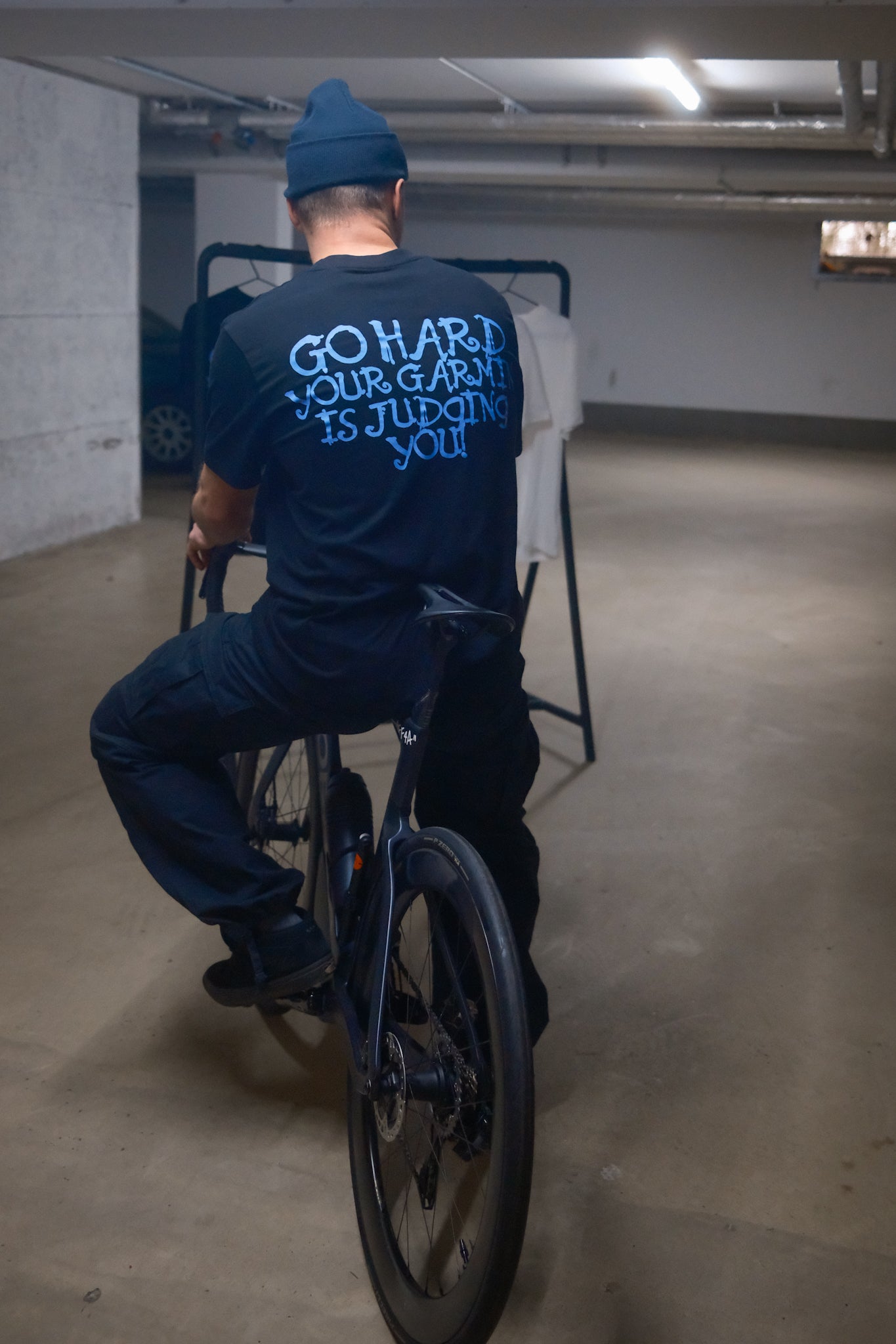 "Go Hard!" Lifestyle Shirt Black