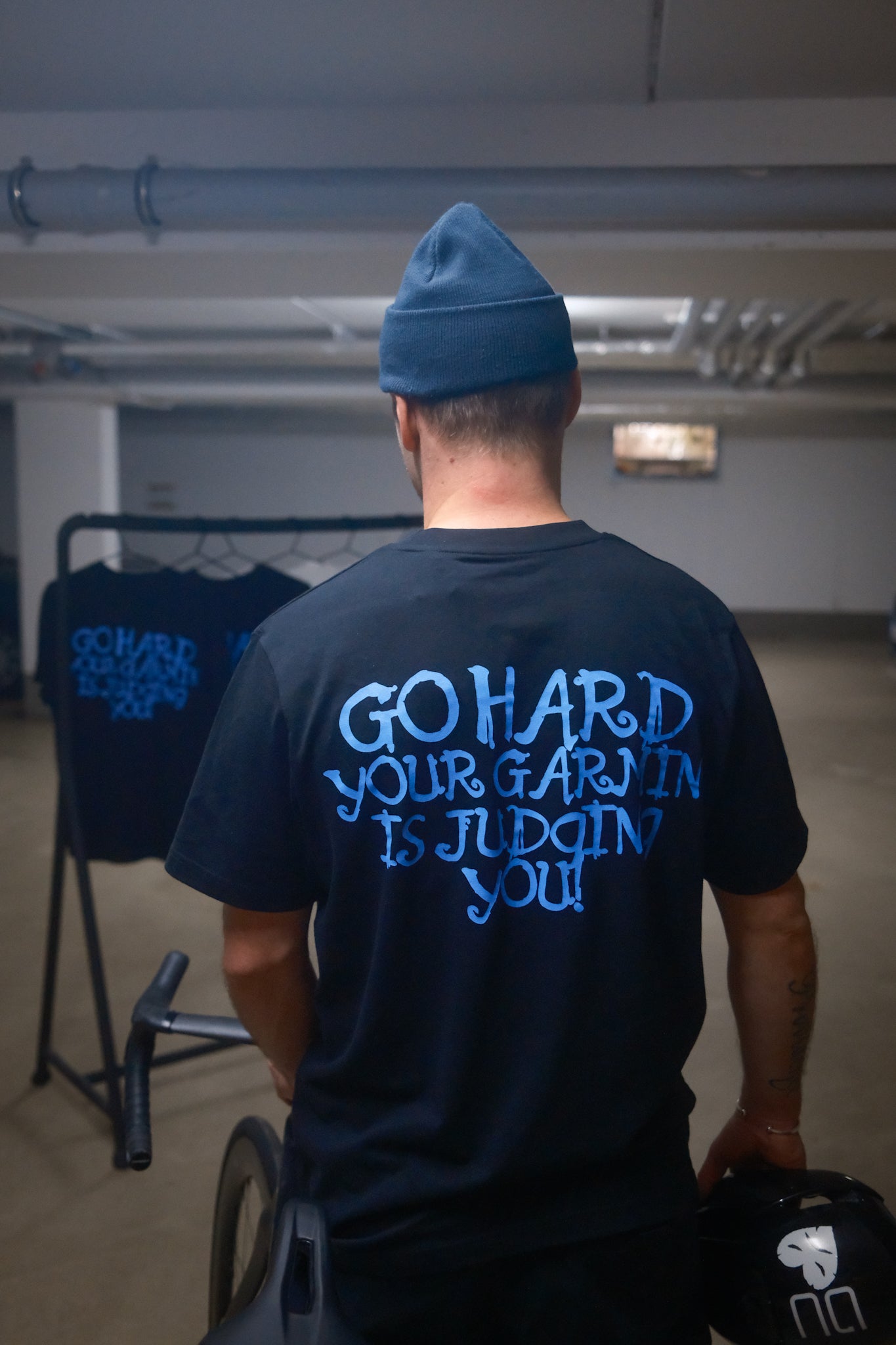 "Go Hard!" Lifestyle Shirt Black