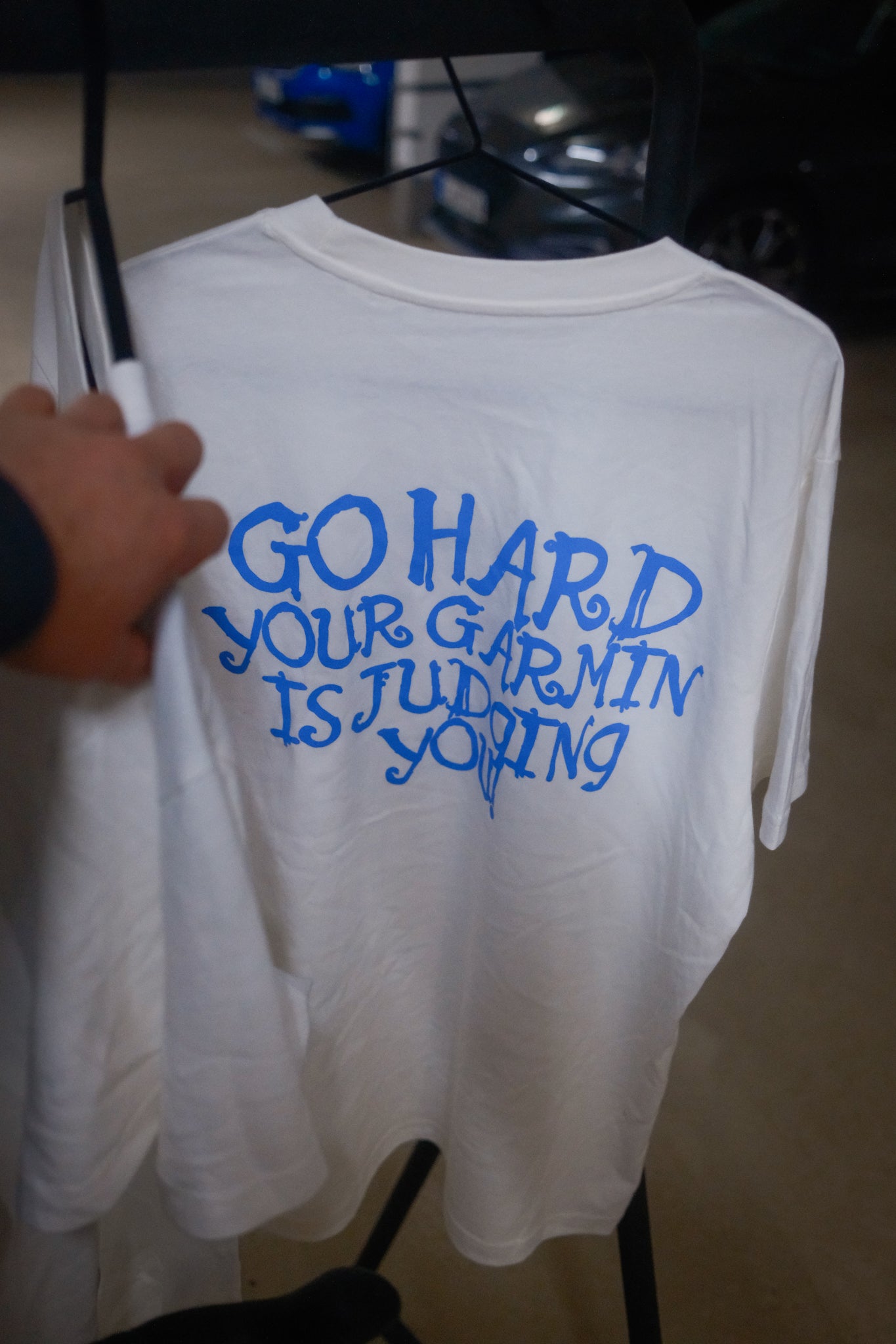 "Go Hard!" Lifestyle Shirt OffWhite