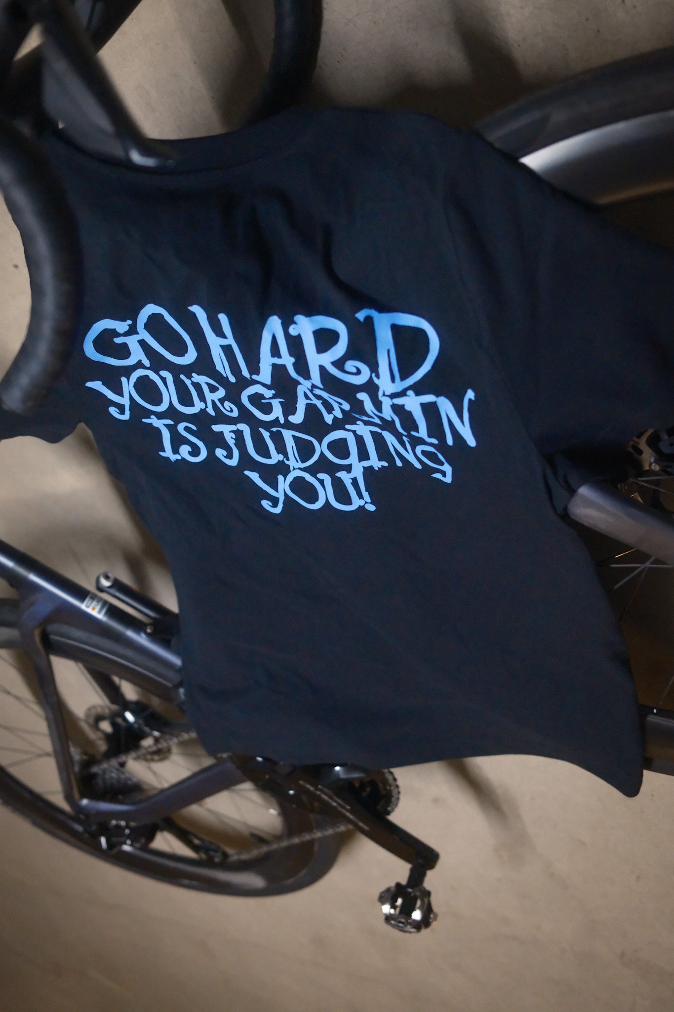 "Go Hard!" Lifestyle Shirt Black