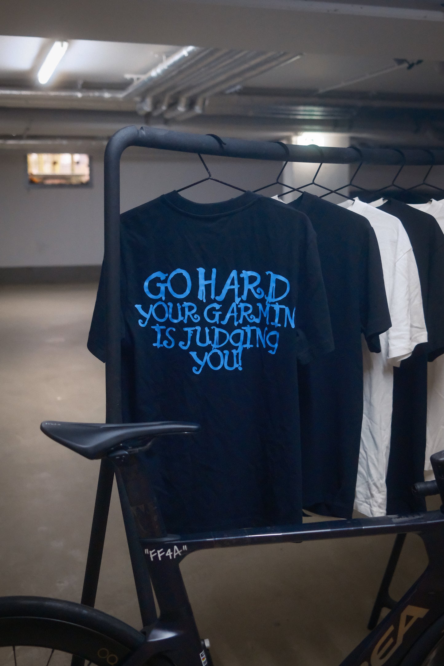 "Go Hard!" Lifestyle Shirt Black