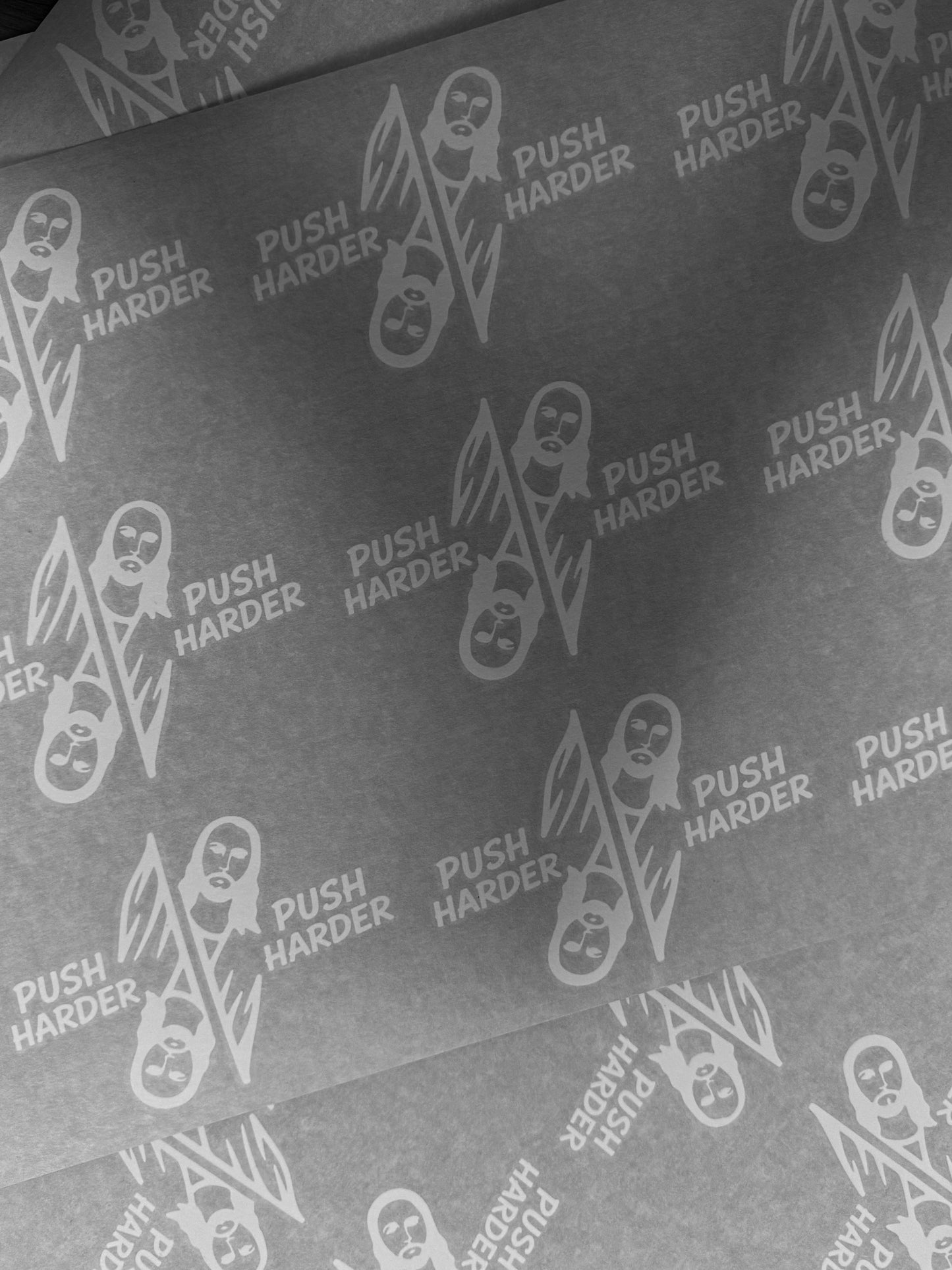 Push Harder Sticker